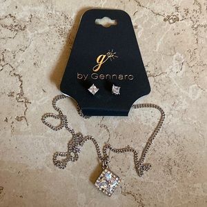 G By Gennaro  Necklace and Earring Set
